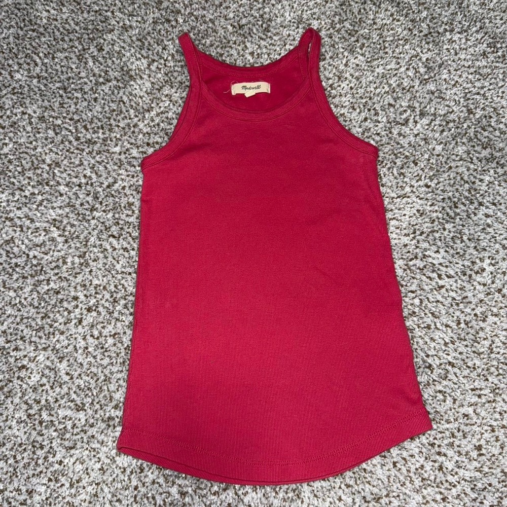Madewell Red Tank Top